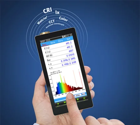 Спектрометр PAR PPFD CCT CRI OHSP350P HOPOOCOLOR