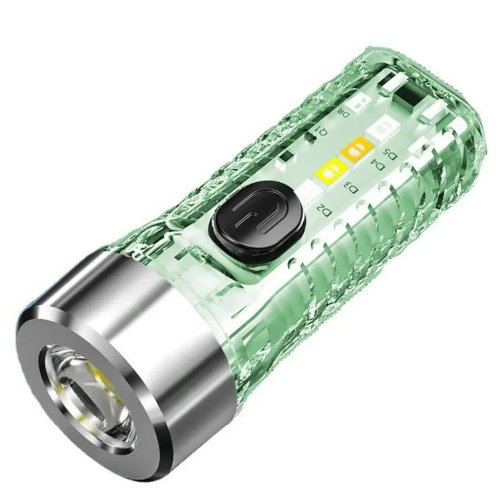 

Light Camping Light Outdoor Bright Light Torch Light Flash Light LED Flashlight Mini Flashlight USB Lamp Keychain Flashlight
