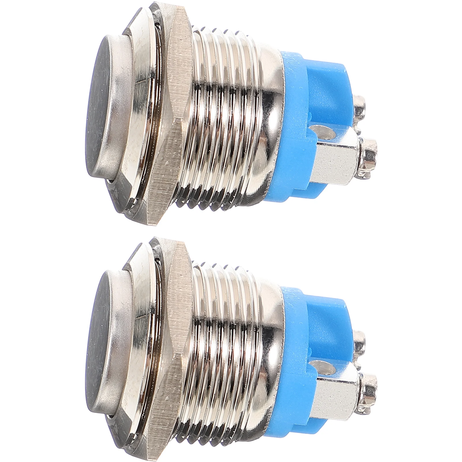 

2pcs Doorbell Button Self-resetting Ringer Chime Door Bell Button Only Supply