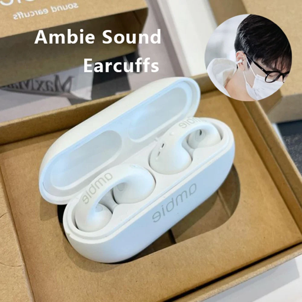 

Bluetooth-наушники Ambie с костной проводимостью, высокое качество звука