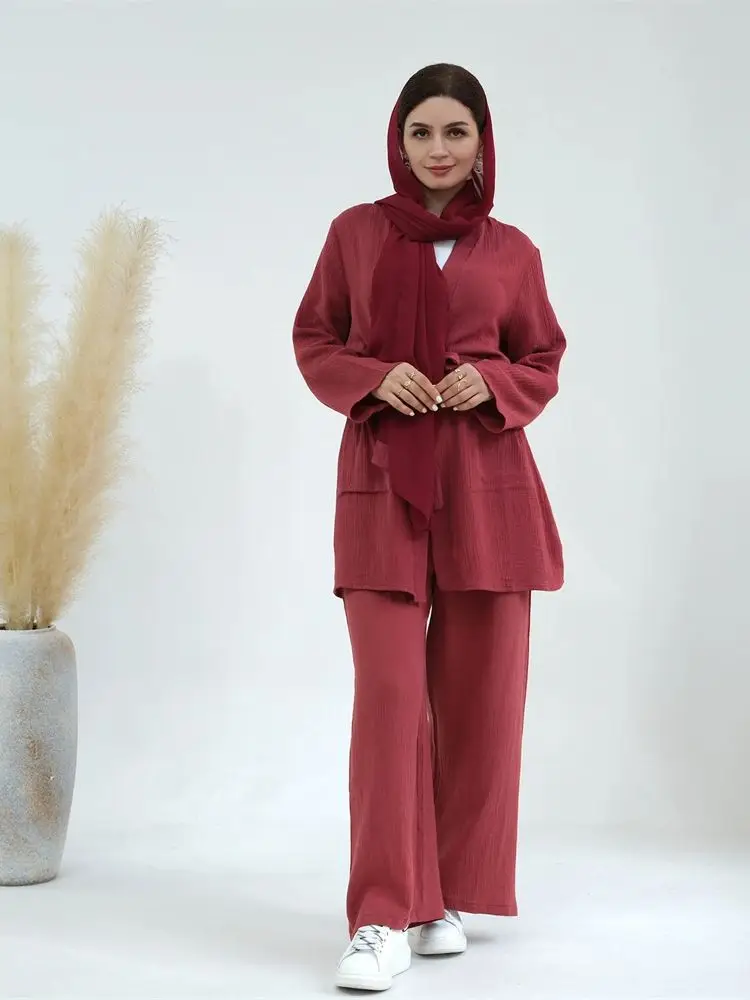 Набор из 2 предметов Рамадан ИД умеренная абайя молитвенная одежда женский