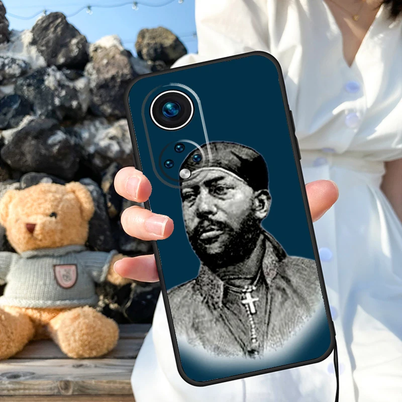 Чехол Emperor Menelik II of Эфиопия для Honor Magic 6 5 Lite Pro 50 70 90 X8b X9b X6 X7 X8 X9 X6a X7a X9a X8a чехол