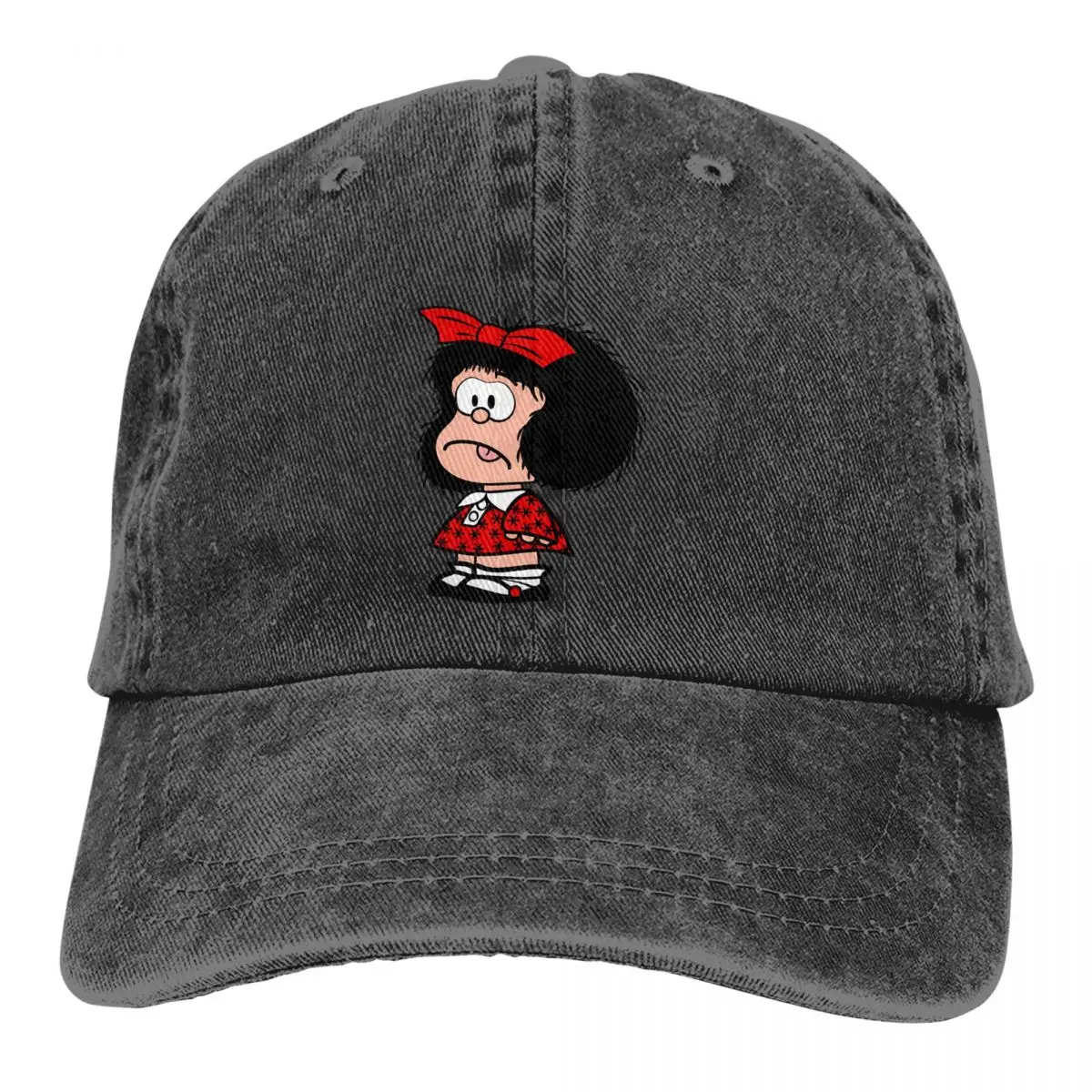

Summer Cap Sun Visor Quino Classic Hip Hop Caps Mafalda Cartoon Cowboy Hat Peaked Hats