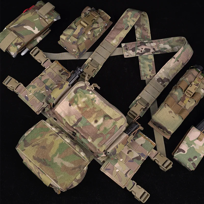 Тактическая нагрудная установка D3CR аксессуар для боковой пластины Molle Militar MK3 MK4