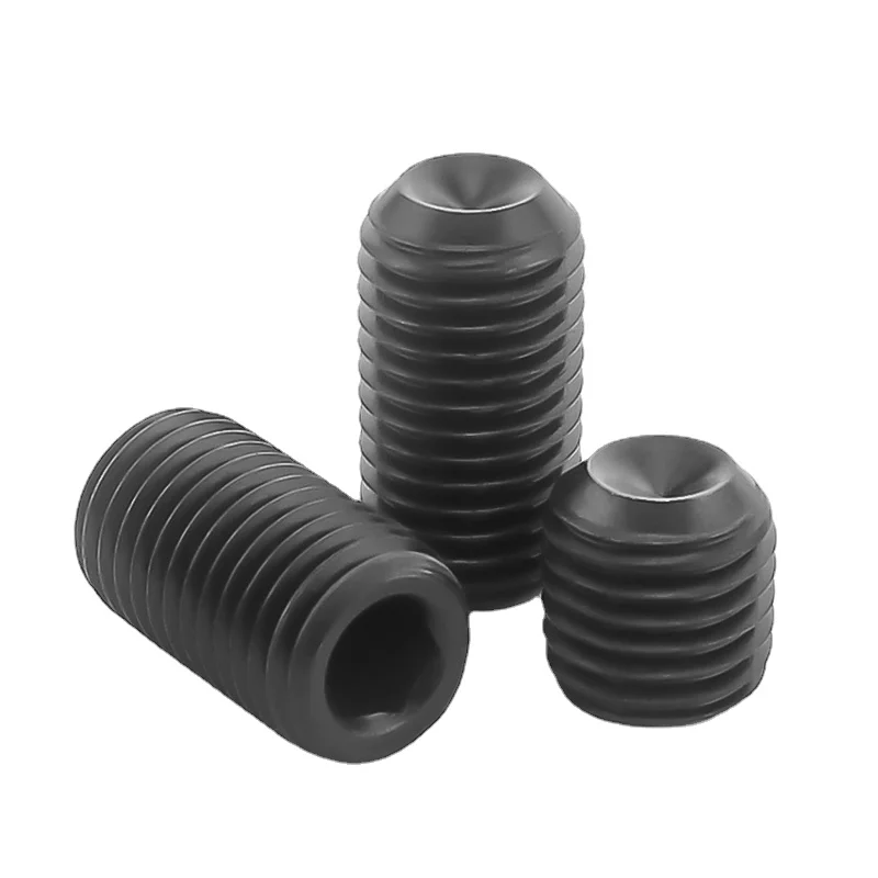 5-50шт 1.6 М2 М2.5 М3 М4 М5 М6 М8 М10 12.9 Степень сплавной стали с конкавным концом Гнездовые наборные винты с шестигранником для проволоки сверху.