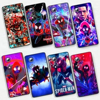 marvel avengers black spiderman phone case for honor 60 50 30 30i 30s v30 x30i x20 10x x10 play 5t pro plus lite se 5g cover