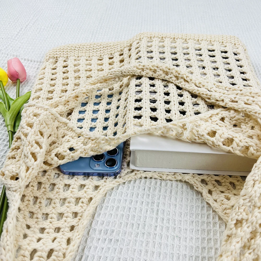 Tote Bag Beaches Bag All-match Large Capacity Handbag For Daily Use