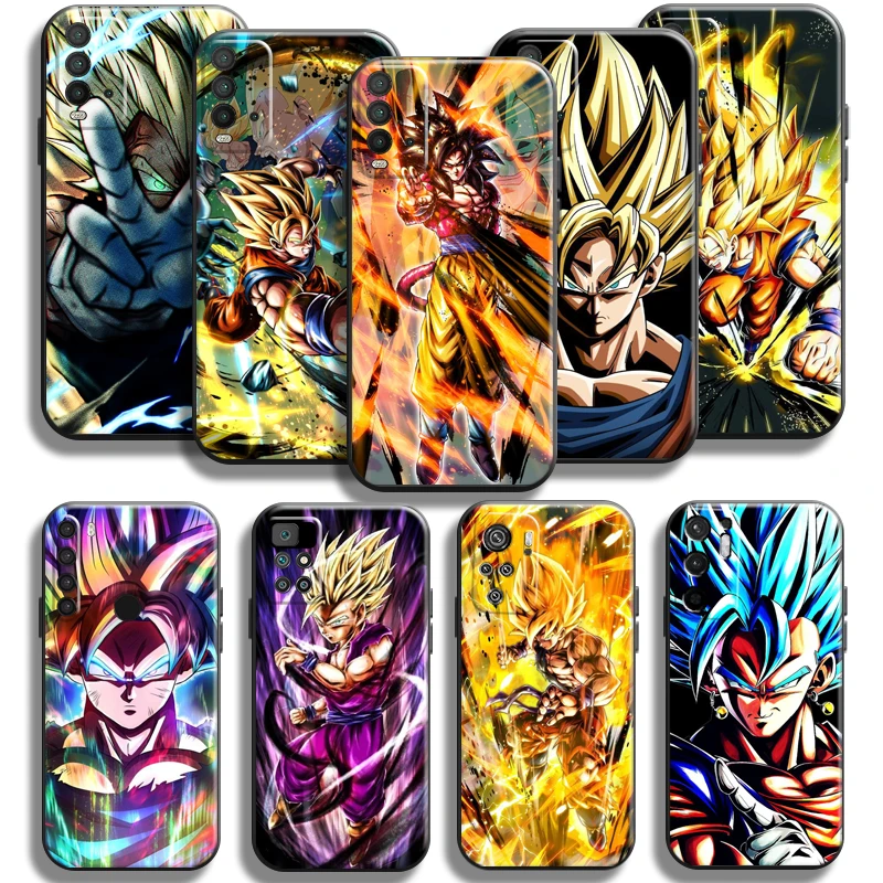 

Goku Dragon Ball Super For Xiaomi Redmi Note 10 10S 10T 9 9S 9T 5G 8 8T Pro Case For Redmi 10 9 9T 9A 9C 8 8A Phone Case Coque