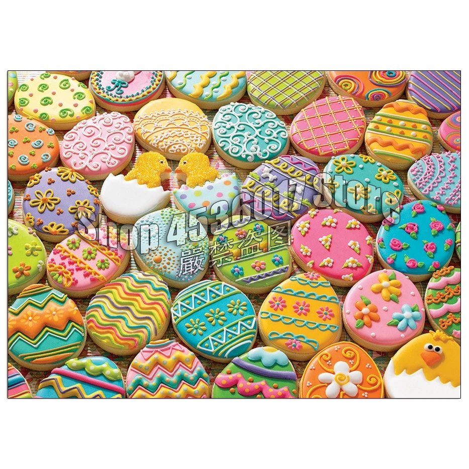 

Cookies 5D Diy Diamond Painting Cross Stitch kits art Mosaic Embroidery full Rhinestone decoración hogar pintura de diamante