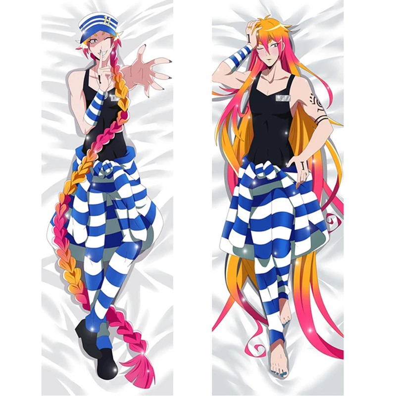 

60x180cm Anime Nanbaka Hugging Body Dakimakura Pillow Case Okumura Bedding Decoration Cushion Cover Cosplay Props Otaku