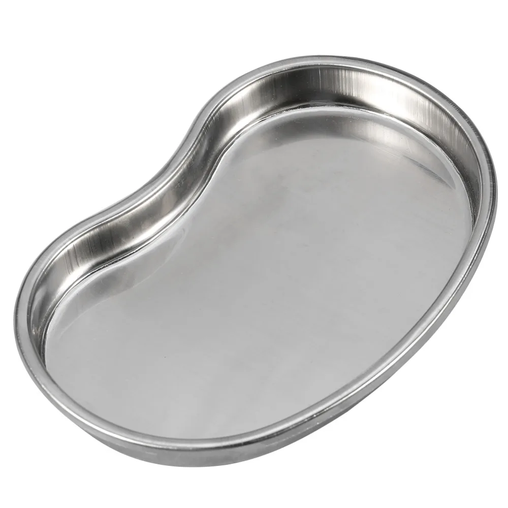 

S Size Stainless Steel Surgical Dental Instruments Bending Tray Disinfection Plate for Eyebrow Lip Tattoo Sterilization
