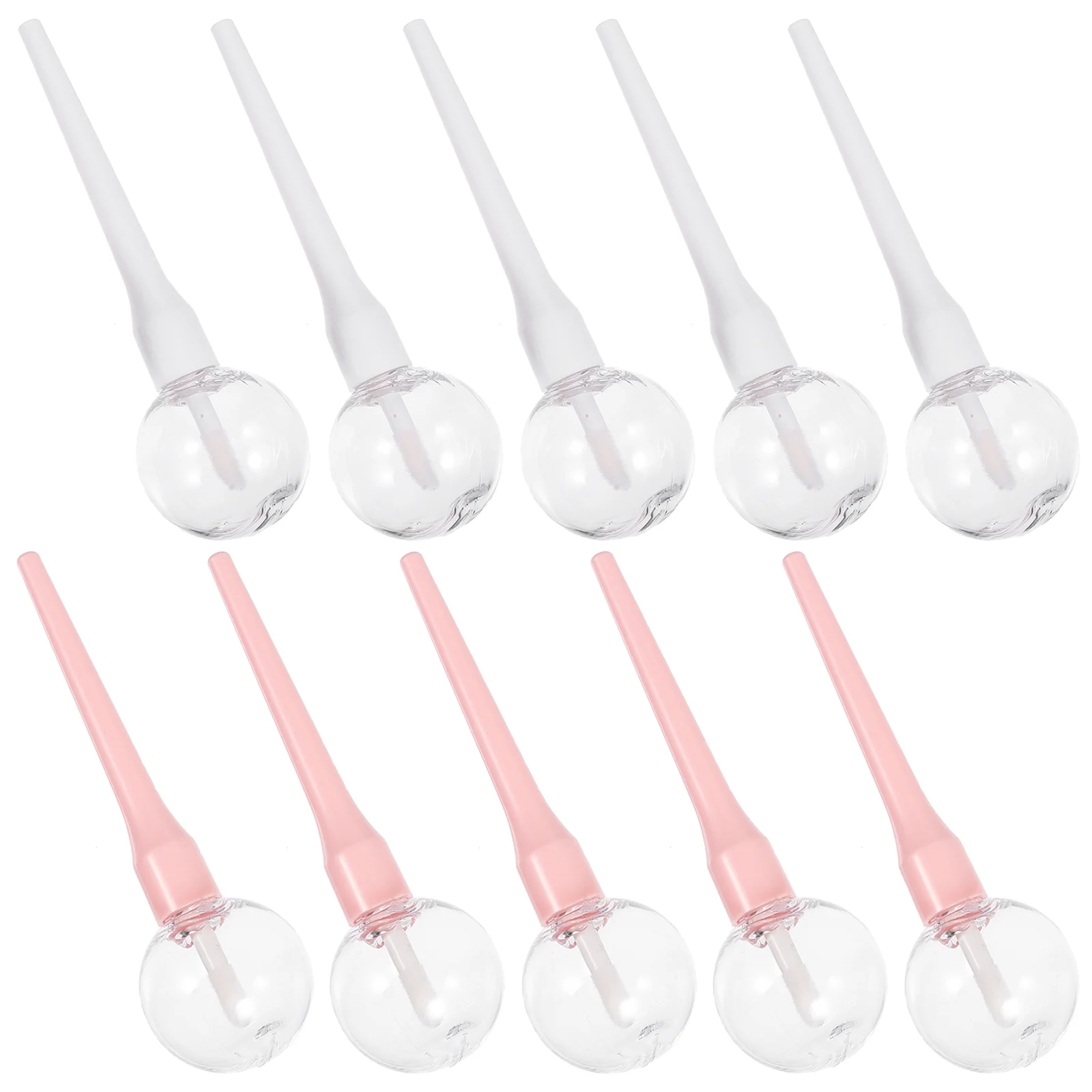 

10PCS Mini Refillable Lip Gloss Bottles Lip Balm Bottles Lipstick Tube for Trip Girls