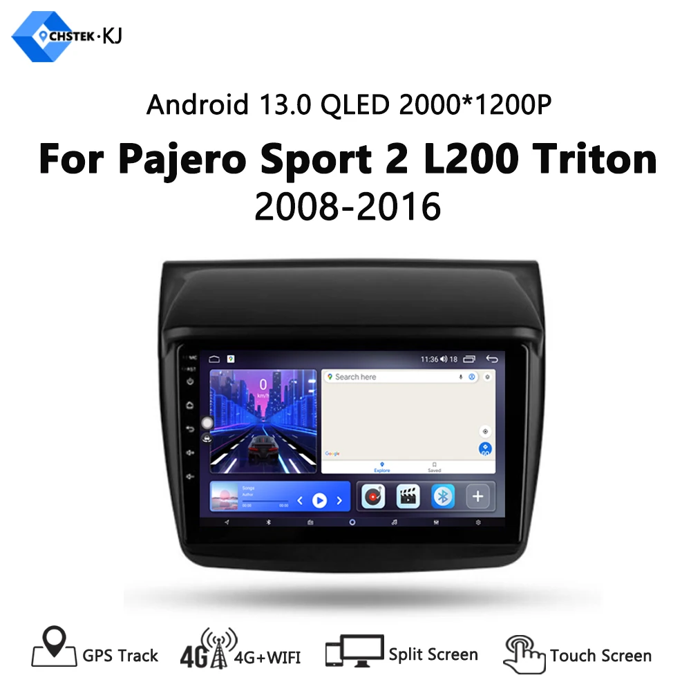 

For Mitsubishi Pajero Sport 2 L200 Triton 2008 - 2016 Video Player Navigation GPS Android Car Radio Multimedia No 2din 2 din dvd