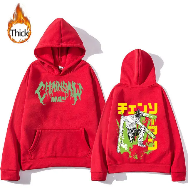 

Chainsaw Man Aki Hayakawa Manga Men's Hoodie Japanese Anime Men/Women Streetwear Pullover Harajuku Sweatshirts Graphic Clothes