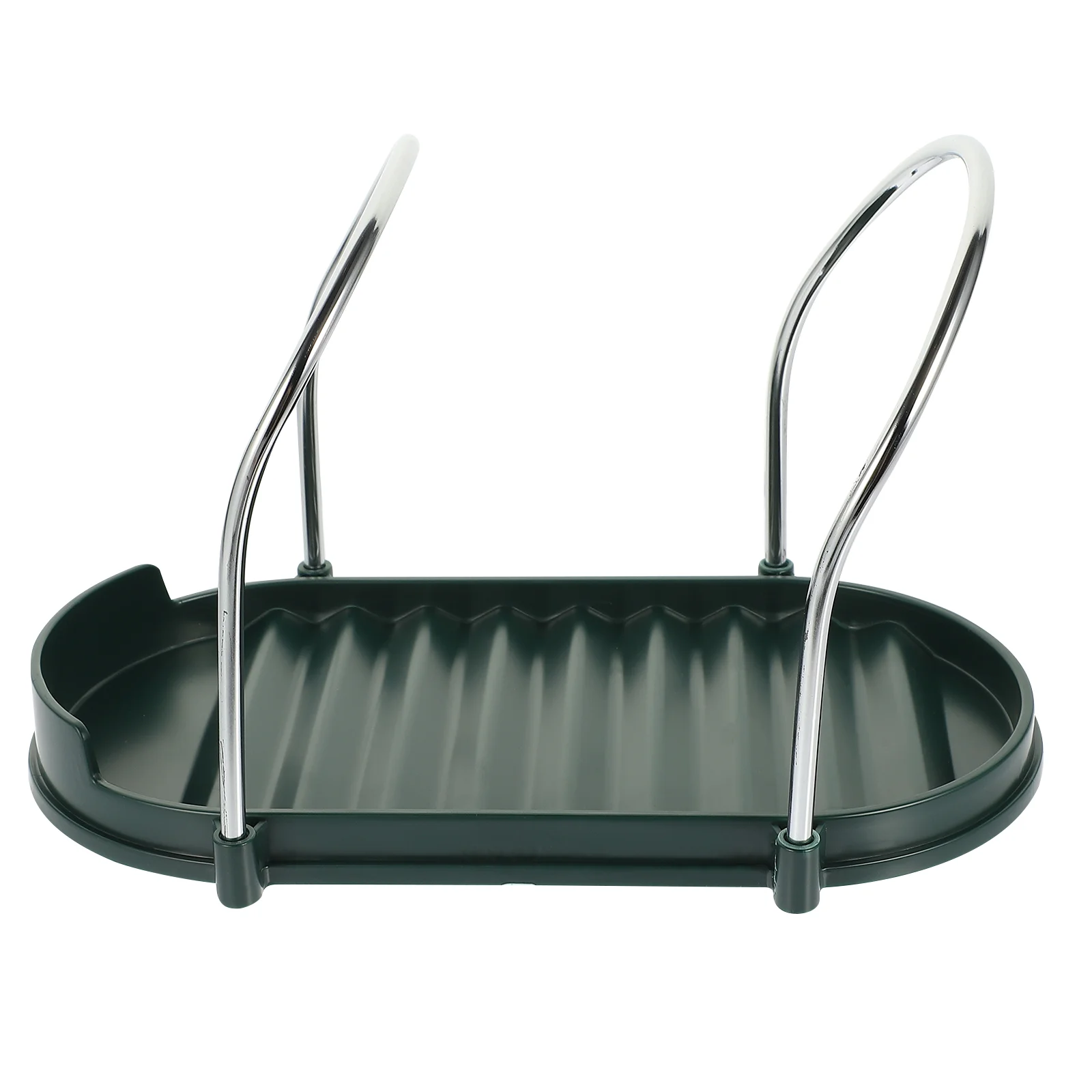 

Lid Holder Pot Rack Organizer Kitchen Rest Pan Utensil Spoon Cooking Stand Cover Drying Cutting Plate Pots Pans Bakeware Board