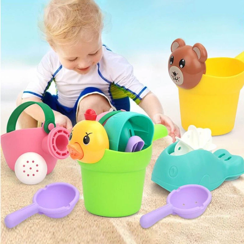 4PCS Waterwheel Toy Bathtub Playset BPA Free for Baby Boy Girl Suction Fixed N0HD