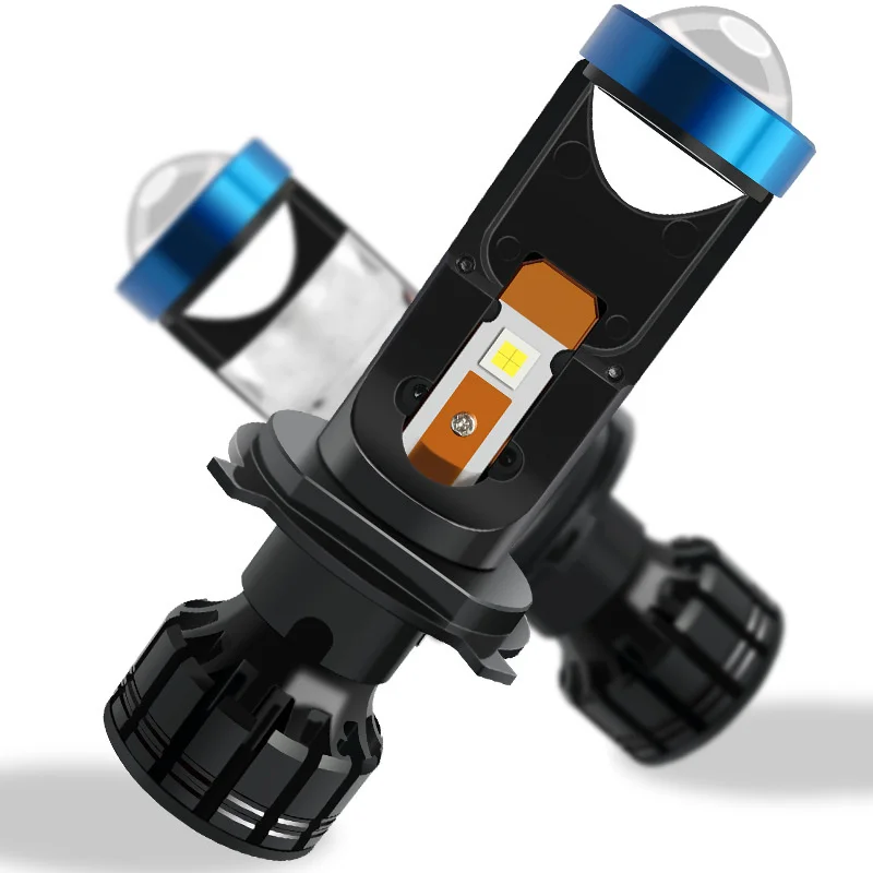 

H4 Mini Projector Lens P5 H7 LED Lens Light High Low Beam 3500LM 6000K White light DC9-32V Headlight Bulbs 35W Car Lamp