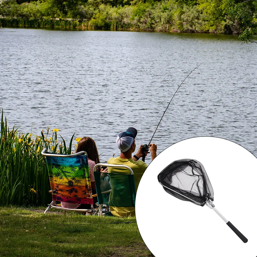 

Net Fishing Landing Aluminum Alloy Pole Collapsible Mesh Portable