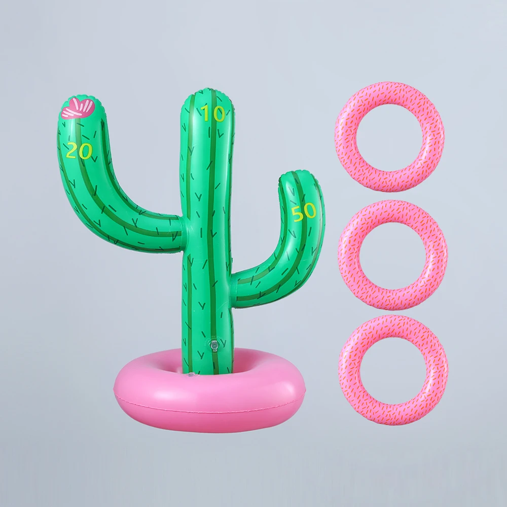 Надувные ПВХ кактусы надувные игрушки плавательный круг бассейн Пляжное