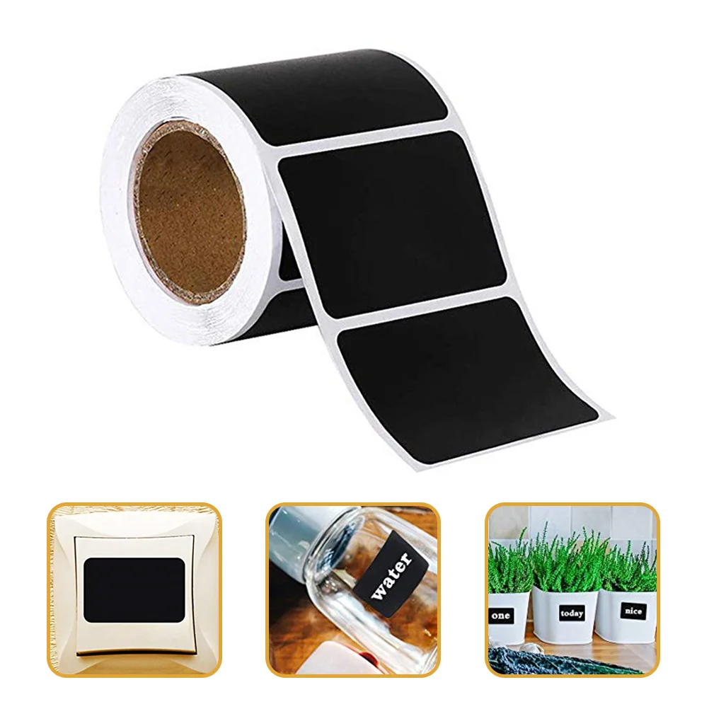 

Sticker Label Stickers Containers Name DIY Glass Bottle Pvc Blank Tag Labels Office