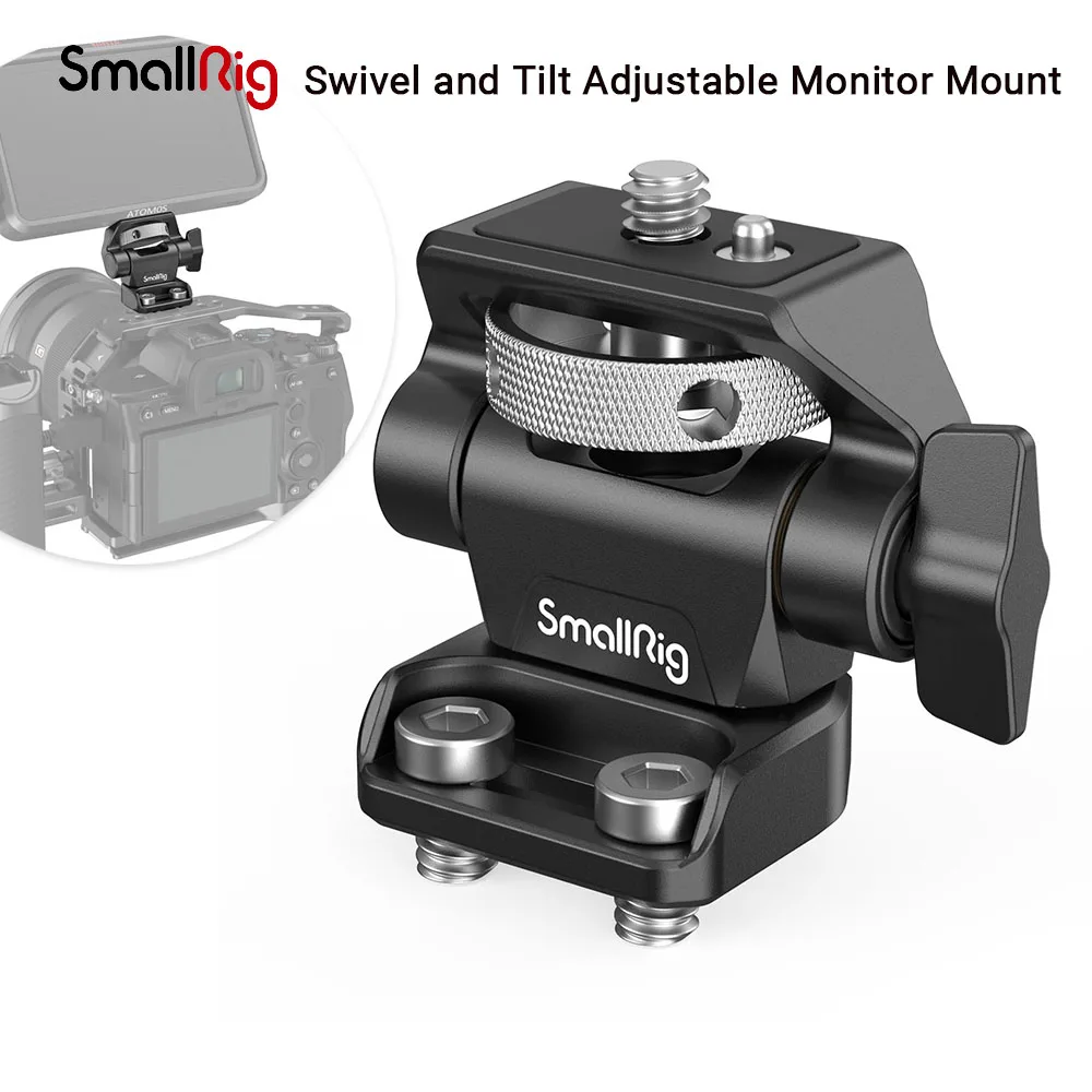 Регулируемое поворотное и наклонное крепление для монитора SmallRig с винтами