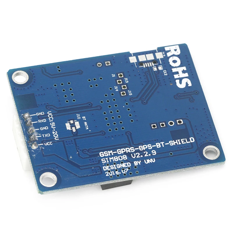 SIM808 модуль GSM GPRS GPS макетная плата IPX SMA с антенной Raspberry Pi Поддержка 2G 3G 4G SIM-карта |