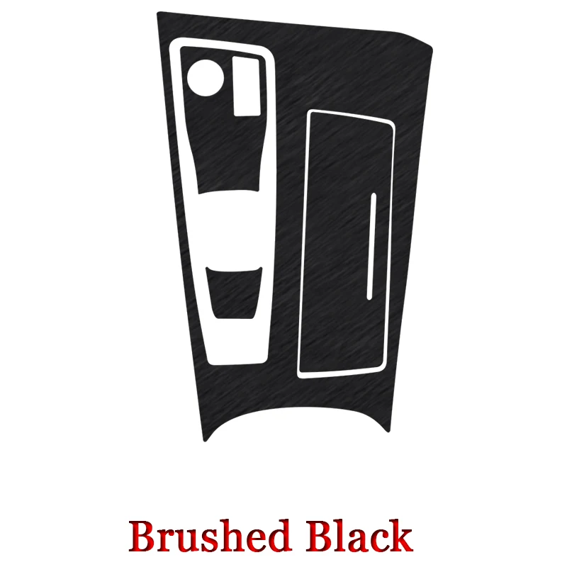 

Наклейка на панель шестерни автомобиля для Peugeot 508 2019 2020 2021 2022 2023 защитная пленка из углеродного волокна Черная Наклейка на заднюю панель