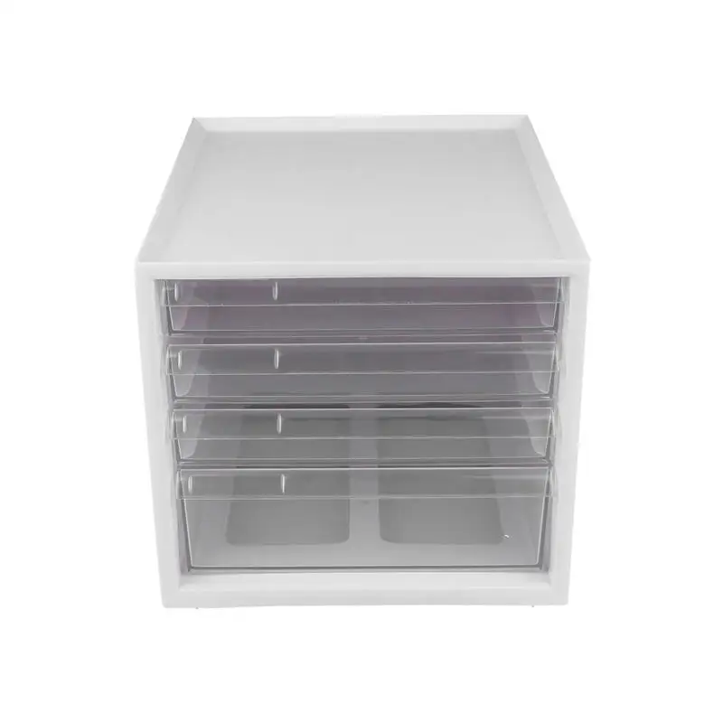 

1Pc Drawer Case Plastic Storage Box Kitchen Container Desktop Organizer