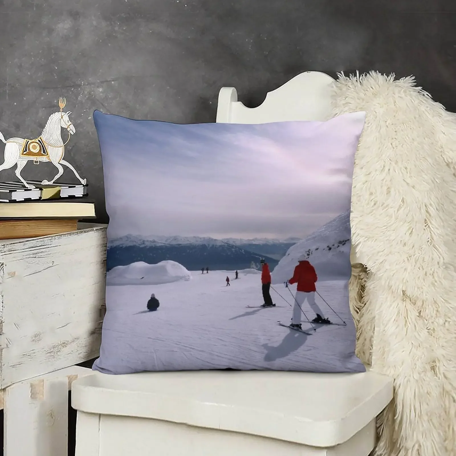 Лыжные схили Innsbruck Декоративная подушка Подушки для кровати Рождественские