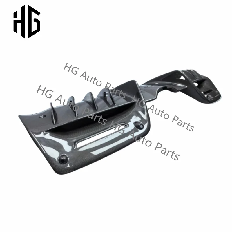 Автомобильные аксессуары матовый черный углеродное волокно OEM стиль