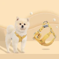 new adjustable pet leash puppy harness traction strap dog collar dog vest collar dogs traction rope safety leash dog accessories