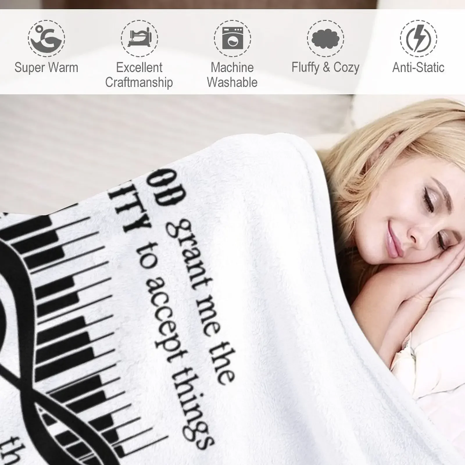 Пушистые одеяла God Serenity для пианино подарите мне вещи пушистые диванов тепловые