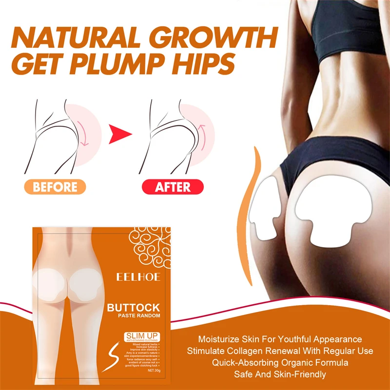 

2pcs/bag Hip Lifting Patch Butt Lift Shaping Patches Moisturizing Buttock Essence Stickers Gentle Plant Extracts Sexy Skin Care