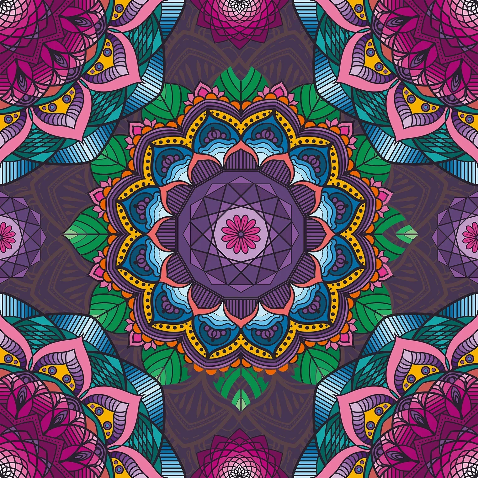 Психоделический пейзаж гобелен гадание психоделический настенный хиппи милый