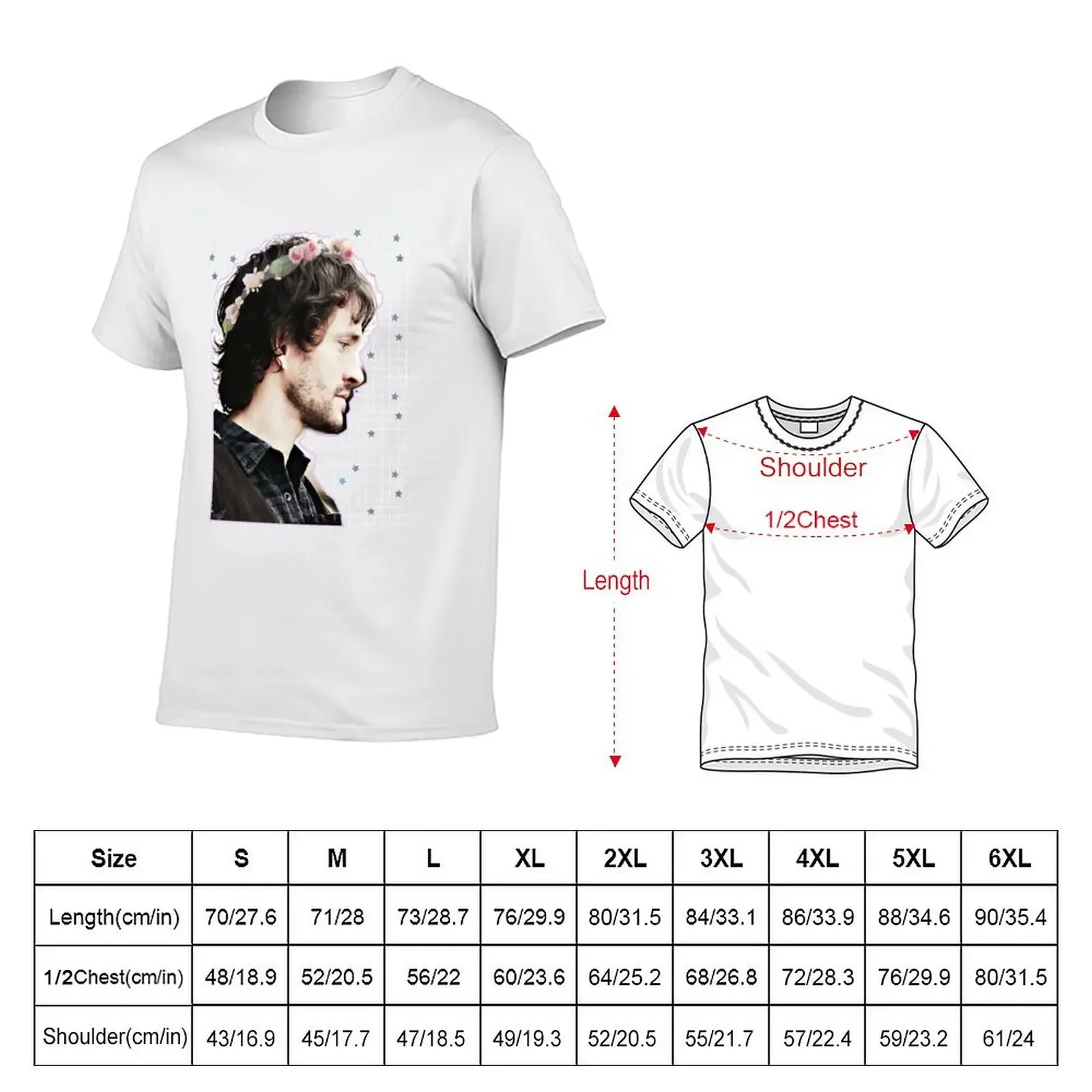 Футболка Will Graham-Hannibal футболки с рисунком для баскетбола эстетичная одежда мужчин
