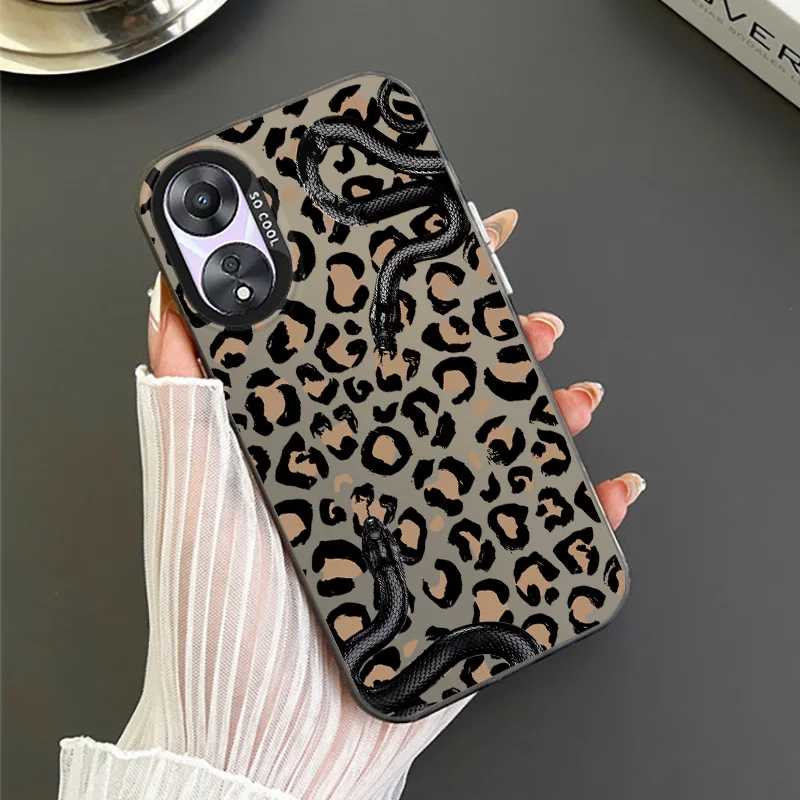 Black Mamba Snake Colorful Phone Case For OPPO Realme 13 12 11 10 9i 8i 6i 5i 5S Narzo 20A 10A Pro Plus Funda Cover Shell Capa