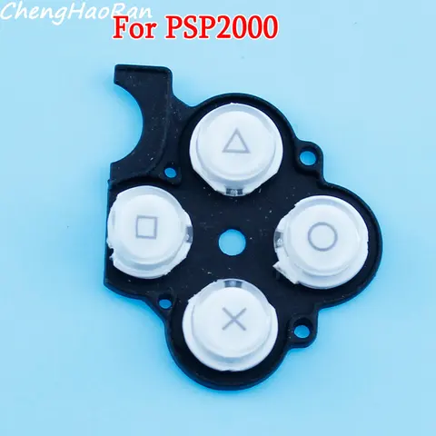 1 шт. для PSP 1000 проводящая резиновая прокладка для консоли PSP 2000 3000 силиконовые кнопки клавиатуры Сменные аксессуары