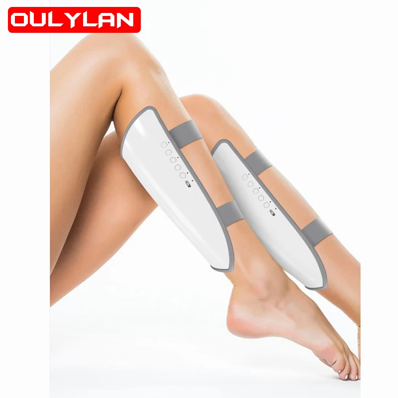 

Oulylan Electric Leg Massager Calf Cellulite Removal Shaping Constant Compress Vibration Temperature Hot Leg Beauty Massage