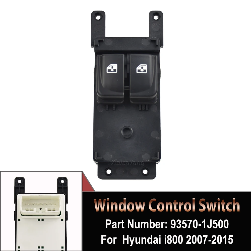 

93570-1J000 93570-1J500 Master Power Window Switch Control For Hyundai i20 i800 2007 2008 2009 2010 2011 - 2015 Car Accessories