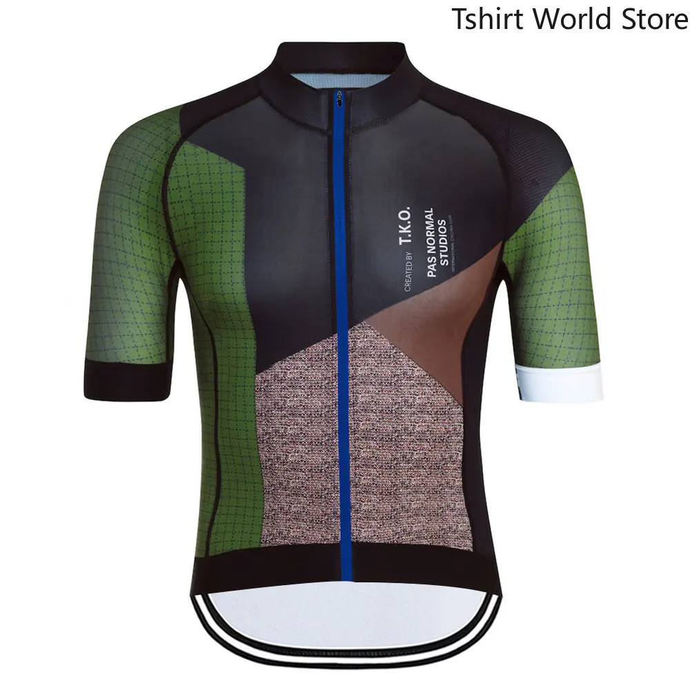 

PNS Men Summer Cycling Jersey Short Sleeve Bike Jersey Top Road Bicycle Clothes Maillot MTB Bike Shirt Silicone Non-slip