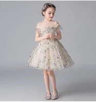 western style girls dress exquisite princess pure cotton tutu lining cute childrens performance wear