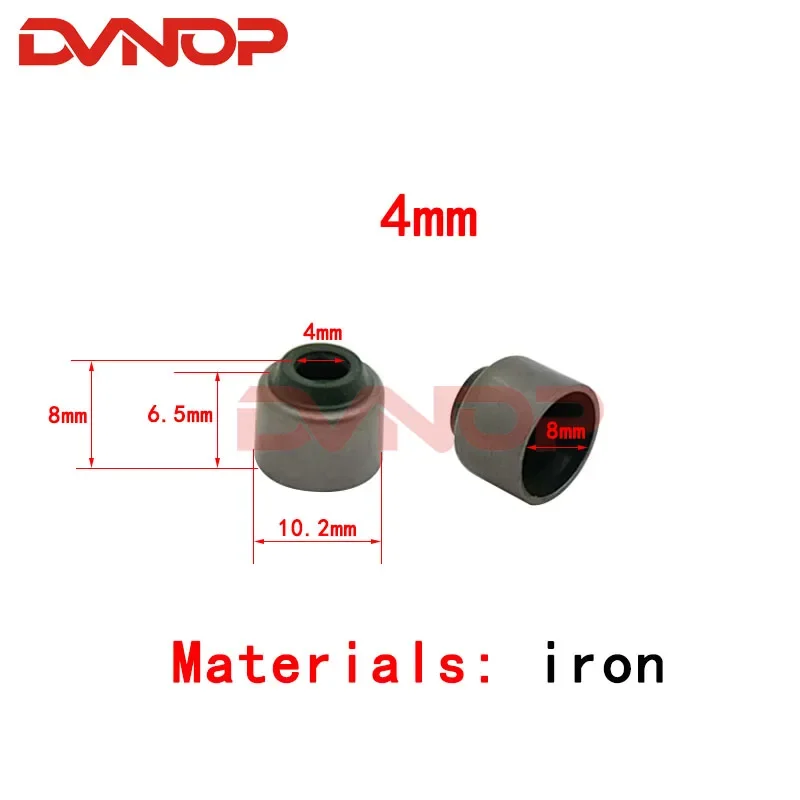 

10 шт. сальник клапана мотоцикла для Honda CG125 CG150 Yamaha YP250 GS 150cc 125cc 200cc JH70 GY6 50 125 250 СКУТЕР MOPED