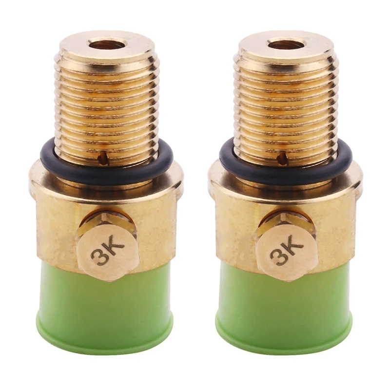 

2X M18X1.5 Thread Tank Maker Valve Adapter Refill Co2 Pin Replacement 150Bar Tr21x4 Tank Valve Adapter Accessories