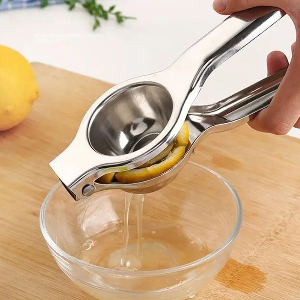 

Stainless Steel Lemon Squeezer Lime Citrus Press Juicer Fruit Orange Lemon Slice Juice Metal Manual Squeeze For Kitchen Tools