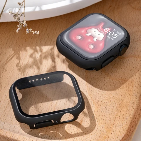 Защитное стекло и чехол для Apple Watch  PEO