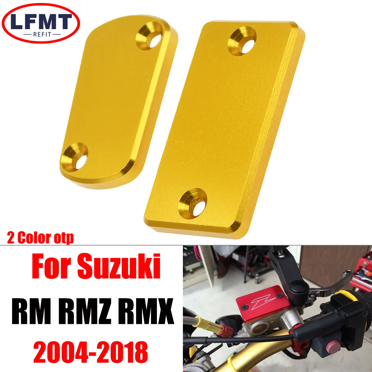 Передняя флейта ЧПУ для Suzuki RM125 RMZ250 RM250 RMZ450 RMX450Z 2004 2005 2006-2016 2017 2018