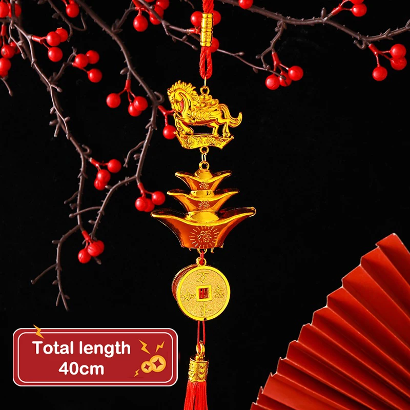 

Кулон 2026 Год Лошади Красное Золото