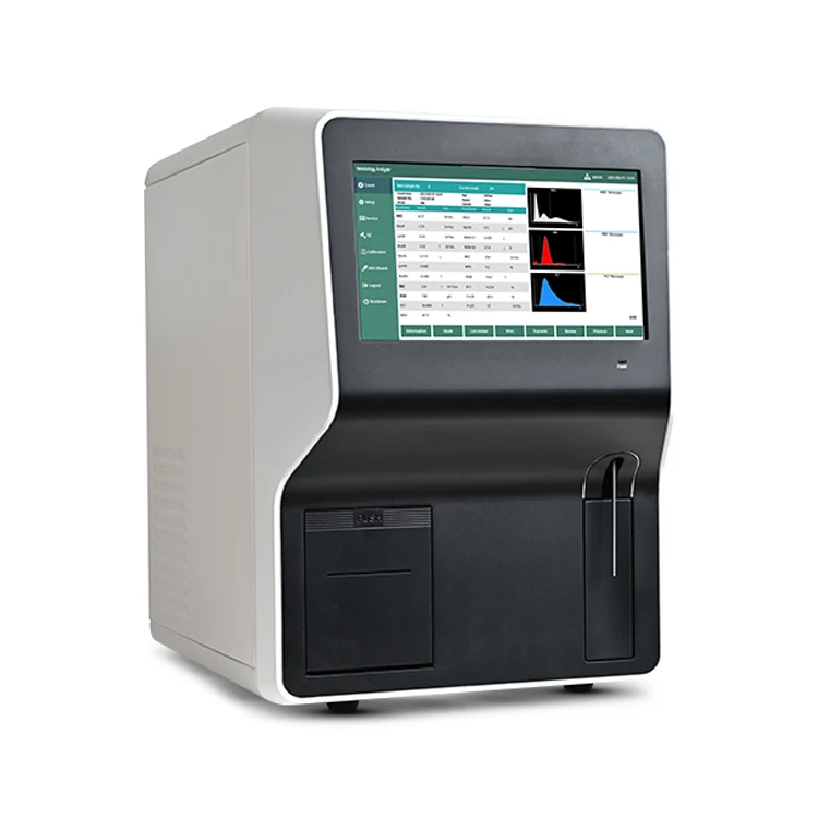 

YSTE320A New Launch Lab CBC Machine 10.4 inch Touch Screen 60t/h Double Channel Hematology Analyzer With Good Price