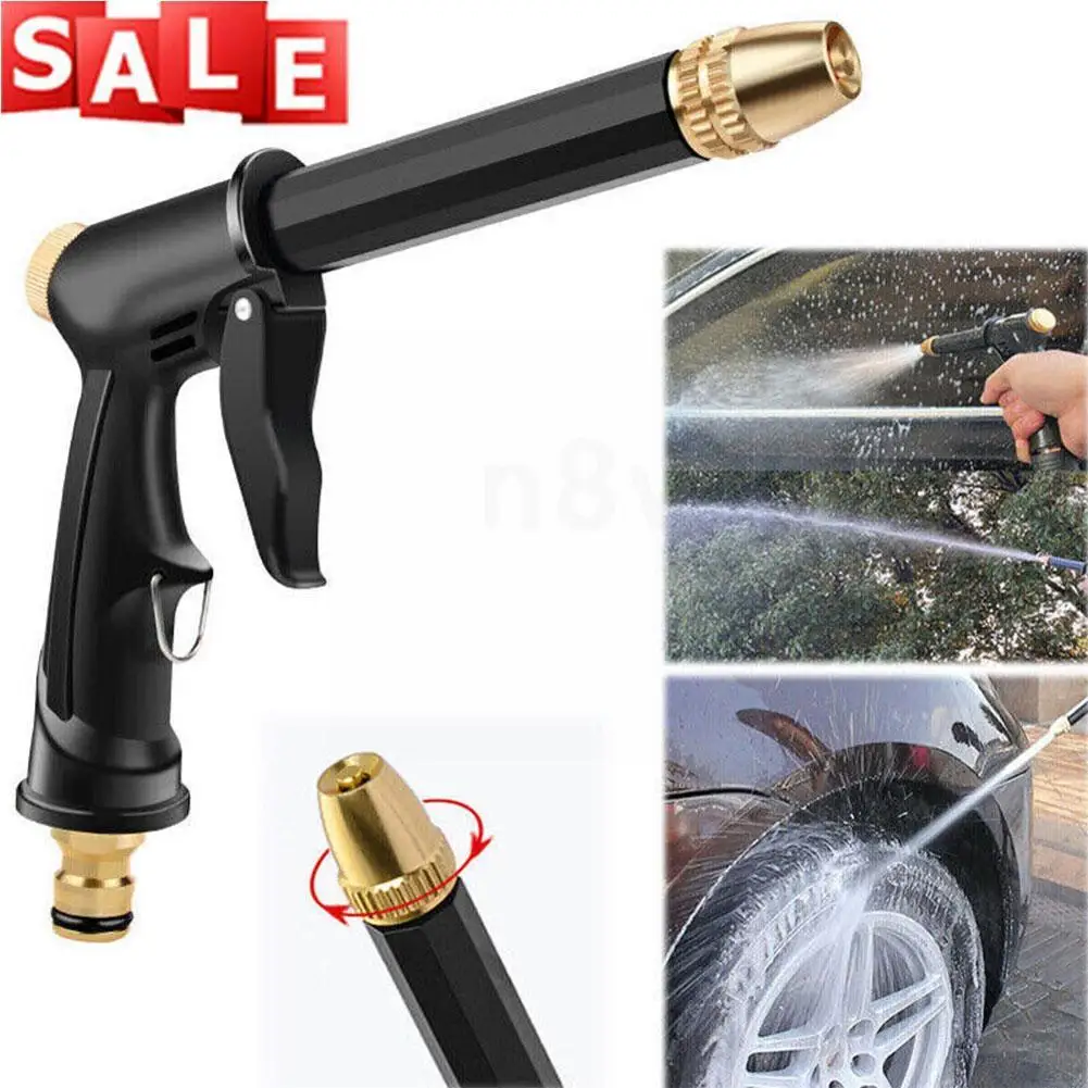 

High Pressure Water Gun Portable Car Wash Machine Garden Sprinkler Water Home Watering Nozzle Black Foam Hose Gun Graden L3n0
