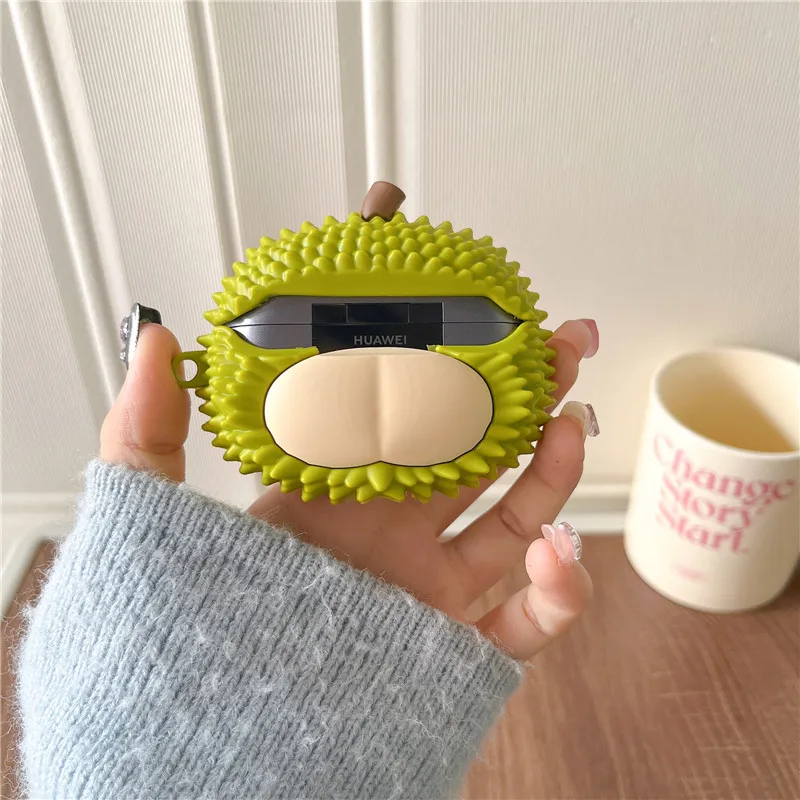 Crayon Shin-chan для Apple AirPods 1 2 3 4 Pro чехол с рисунком дуриана силиконовый защитный